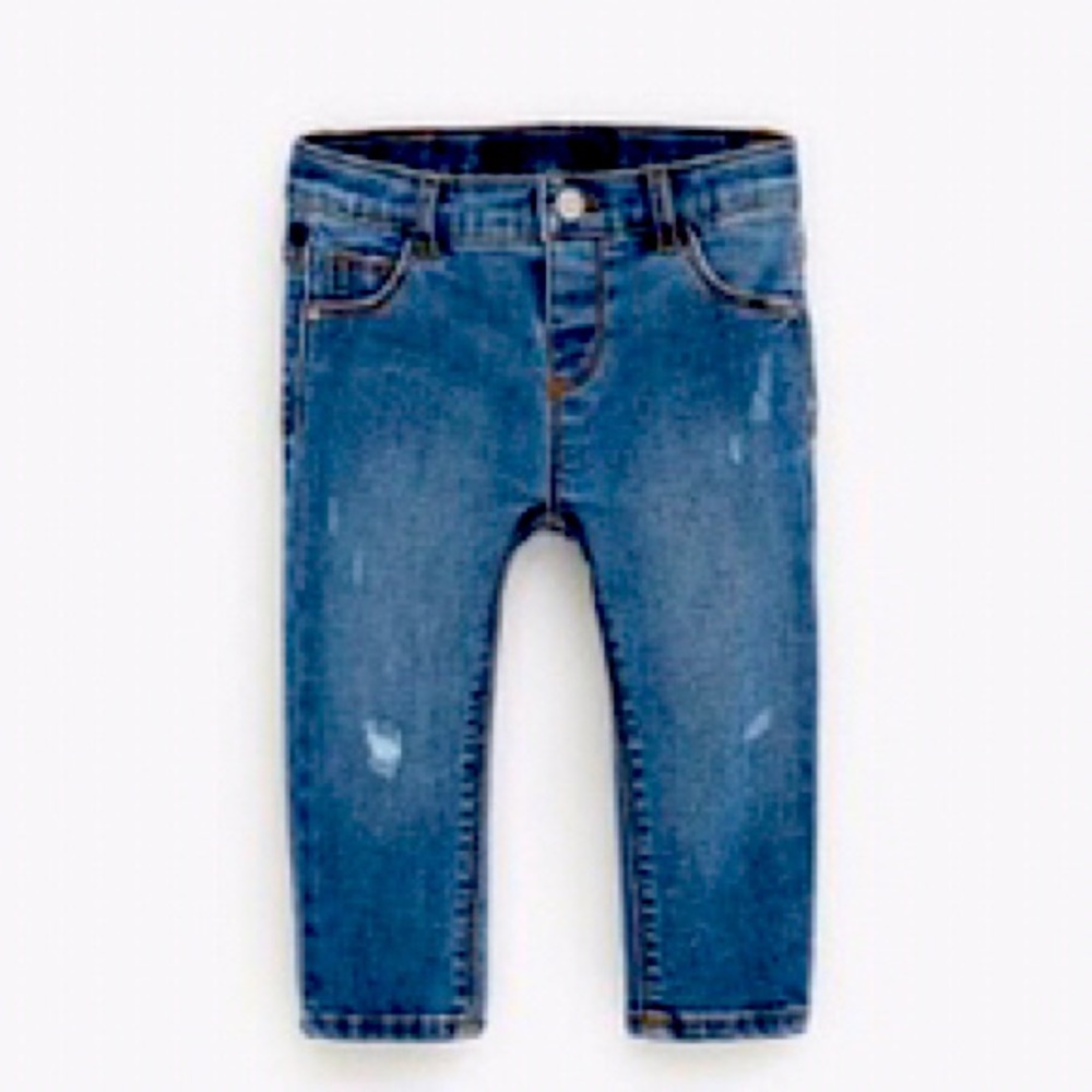 Denim blue pants
